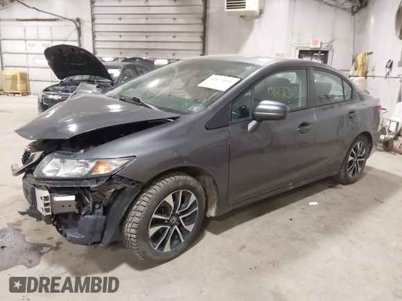 2014 Honda Civic Sedan EX with VIN 19XFB2F82EE227900, listed as a IAAI auction lot 41823030 with 121,638 mi miles. Bid and sale history available at carsss.com. Image 17.