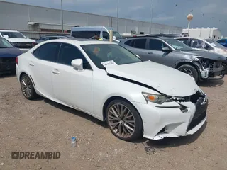 2014 Lexus IS 250 z VIN JTHBF1D29E5008969, wystawiony jako IAAI lot #42467284 z przebiegiem 217 719 mil mil oraz . Historia ofert i sprzedaży dostępna na DreamBid. Obrazek 1.