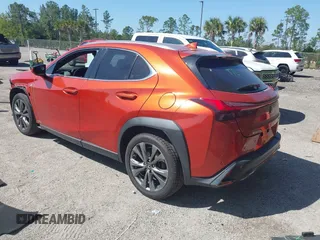 2020 Lexus UX 200 F Sport with VIN JTHE3JBH1L2023381, listed as a IAAI auction lot 41795195 with 88,098 mi miles and . Bid and sale history available at DreamBid. Image 3.