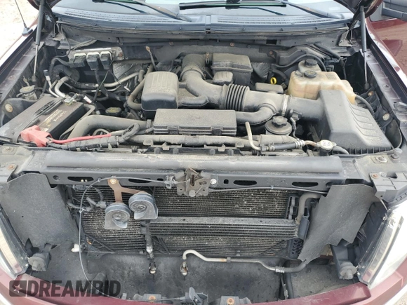 2010 Ford F-150 XL with VIN 1FTFW1EV3AFC86735, listed as a Copart auction lot 61460825 with 190,144 mi miles and Clean title. Bid and sale history available at DreamBid. Image 11.
