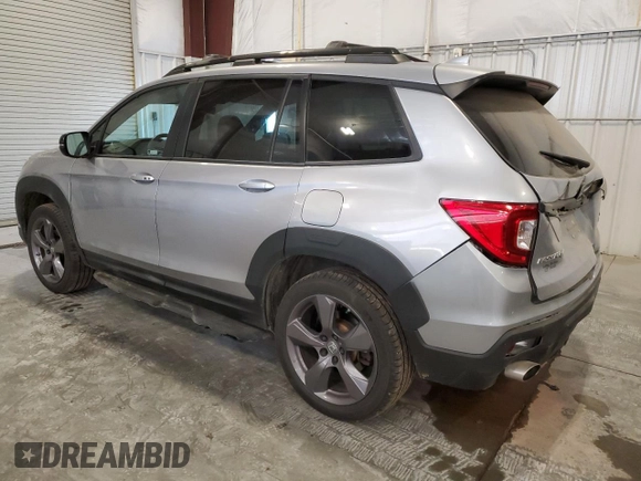 2020 Honda Passport Touring z VIN 5FNYF8H90LB001755, wystawiony jako Copart lot #75434854 z przebiegiem 48 984 mil mil oraz Szkoda całkowita • Salvage title. Historia ofert i sprzedaży dostępna na DreamBid. Obrazek 2.