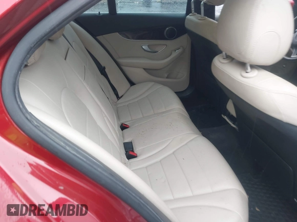 2017 Mercedes-Benz C 300 with VIN 55SWF4KB9HU212762, listed as a IAAI auction lot 41111475 with 88,849 mi miles and . Bid and sale history available at DreamBid. Image 8.