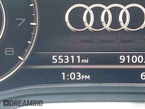 2018 Audi Q5 Premium Plus with VIN WA1BNAFY9J2141646, listed as a IAAI auction lot 41996459 with 55,311 mi miles. Bid and sale history available at carsss.com. Image 15.