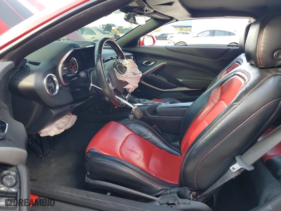 2018 Chevrolet Camaro 1LT with VIN 1G1FB3DXXJ0106642, listed as a Copart auction lot 43841085 with 66,467 mi miles and Salvage Title. Bid and sale history available at carsss.com. Image 7.