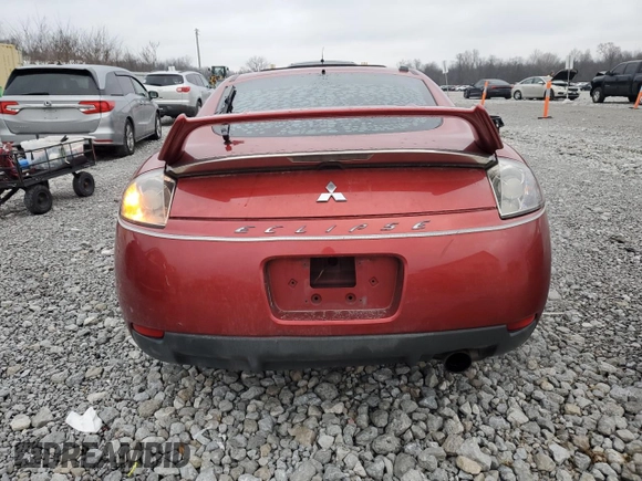 2008 Mitsubishi Eclipse SE-V6 with VIN 4A3AK64TX8E017079, listed as a Copart auction lot 83951624 with 147,472 mi miles and Salvage Title. Bid and sale history available at carsss.com. Image 6.