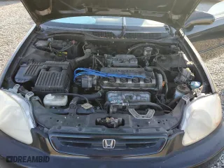 1996 Honda Civic EX with VIN 1HGEJ8240TL045820, listed as a Copart auction lot 52050915 with 239,335 mi miles and Salvage Title. Bid and sale history available at carsss.com. Image 13.