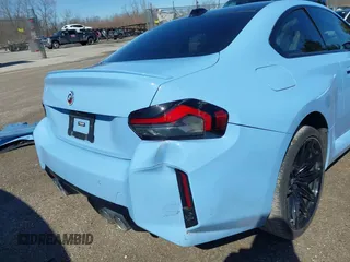 2023 BMW M2 with VIN 3MF13DM00P8D18677, listed as a IAAI auction lot 41835134 with 1 mi miles. Bid and sale history available at carsss.com. Image 20.