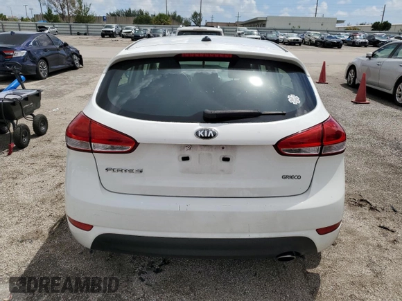 2018 Kia Forte5 LX with VIN KNAFK5A83J5772970, listed as a Copart auction lot 69074324 with 98,883 mi miles and Salvage Title. Bid and sale history available at carsss.com. Image 6.