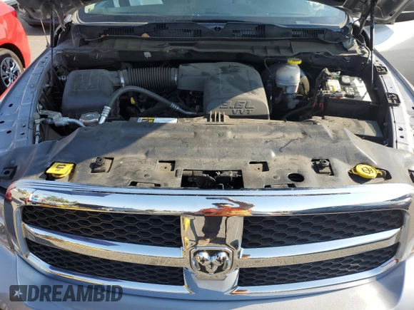 2021 Ram 1500 Classic SLT with VIN 1C6RR6LGXMS540921, listed as a Copart auction lot 62282584 with 64,006 mi miles and Salvage Title. Bid and sale history available at carsss.com. Image 11.