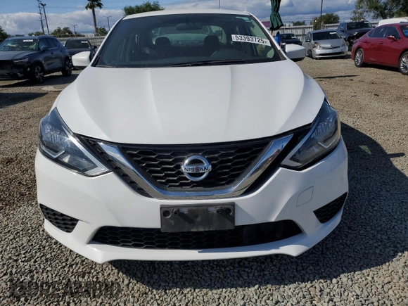 2019 Nissan Sentra SV z VIN 3N1AB7AP1KY313153, wystawiony jako Copart lot #53393725 z przebiegiem 53 203 mil mil oraz Szkoda całkowita • Salvage title. Historia ofert i sprzedaży dostępna na DreamBid. Obrazek 5.