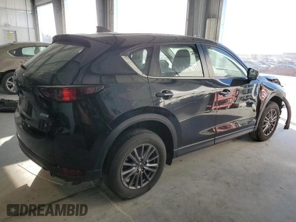 2018 Mazda CX-5 Sport with VIN JM3KFBBM8J0460017, listed as a Copart auction lot 84791344 with 75,092 mi miles and Salvage Title. Bid and sale history available at carsss.com. Image 3.
