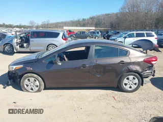 2017 Kia Forte LX with VIN 3KPFK4A76HE143867, listed as a IAAI auction lot 41623307 with 64,097 mi miles. Bid and sale history available at carsss.com. Image 14.