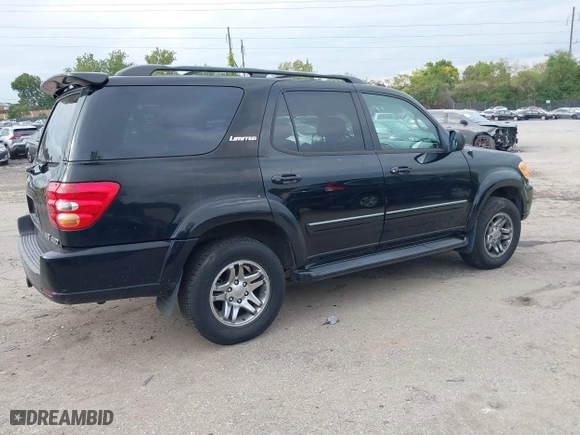 2003 Toyota Sequoia Limited with VIN 5TDBT48A83S167986, listed as a IAAI auction lot 40484514 with 196,305 mi miles. Bid and sale history available at carsss.com. Image 4.