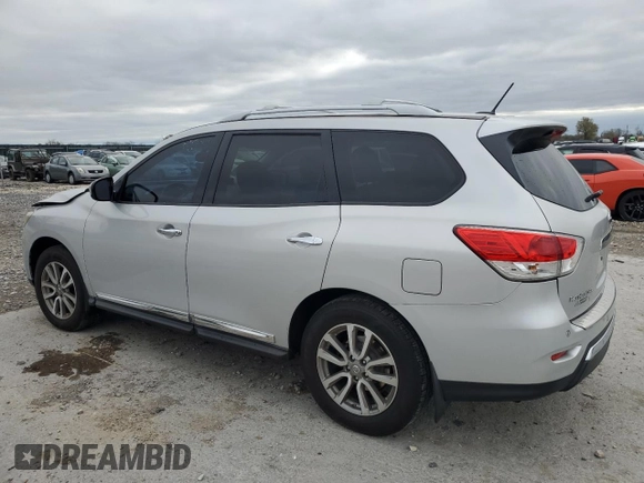 2015 Nissan Pathfinder SL с VIN 5N1AR2MM1FC712782, выставлен на аукционе Copart как лот 51149285 с пробегом 150 306 миль миль и Списание • Salvage title. История ставок и продаж доступна на DreamBid. Изображение 2.