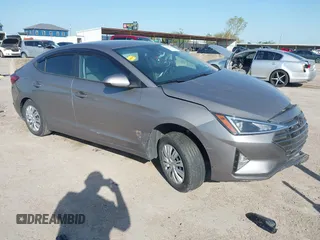 2020 Hyundai Elantra SE with VIN KMHD74LF7LU105230, listed as a IAAI auction lot 41997855 with 119,456 mi miles. Bid and sale history available at carsss.com. Image 1.