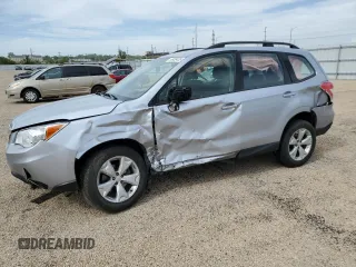 2016 Subaru Forester 2.5i with VIN JF2SJABC2GH511130, listed as a Copart auction lot 56938435 with 50,408 mi miles and Salvage title. Bid and sale history available at DreamBid. Image 1.