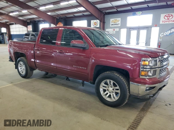 2015 Chevrolet Silverado 1500 LT with VIN 3GCUKREC5FG235937, listed as a Copart auction lot 55730335 with 201,044 mi miles and Clean Title. Bid and sale history available at DreamBid. Image 4.
