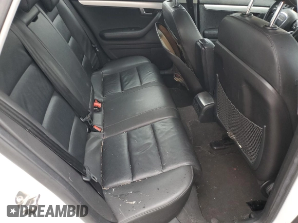 2008 Audi A4 2.0T с VIN WAUDF78E88A161255, выставлен на аукционе Copart как лот 57172665 с пробегом 154 306 миль миль и Списание • Salvage title. История ставок и продаж доступна на DreamBid. Изображение 10.