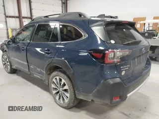 2023 Subaru Outback Limited XT with VIN 4S4BTGND7P3187908, listed as a IAAI auction lot 41990783 with 33,480 mi miles and . Bid and sale history available at DreamBid. Image 3.