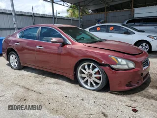 2012 Nissan Maxima SV with VIN 1N4AA5AP7CC810454, listed as a Copart auction lot 60200725 with 119,499 mi miles and Clean title. Bid and sale history available at DreamBid. Image 4.