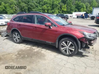 2018 Subaru Outback Limited with VIN 4S4BSANC8J3250061, listed as a Copart auction lot 55664745 with 91,964 mi miles and Salvage Title. Bid and sale history available at DreamBid. Image 4.
