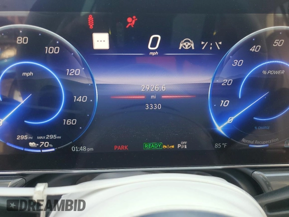 2023 Mercedes-Benz EQE 350+ z VIN W1KEG2BB0PF015574, wystawiony jako Copart lot #81789914 z przebiegiem 3 330 mil mil oraz Szkoda całkowita • Salvage title. Historia ofert i sprzedaży dostępna na DreamBid. Obrazek 9.