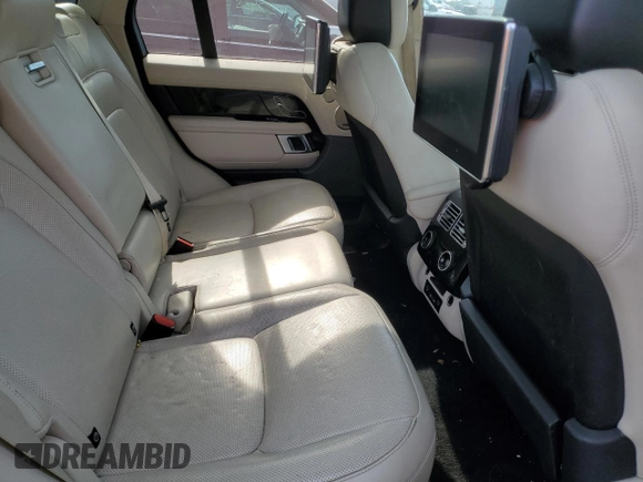 2019 Land Rover Range Rover HSE z VIN SALGS2SV2KA529386, wystawiony jako Copart lot #47824445 z przebiegiem 83 456 mil mil oraz Czysty tytuł • Clean title. Historia ofert i sprzedaży dostępna na DreamBid. Obrazek 11.