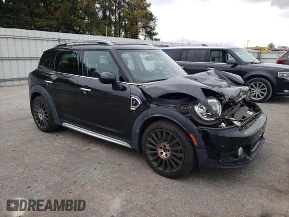 2018 MINI Countryman Cooper S z VIN WMZYT3C30J3E00127, wystawiony jako Copart lot #80122944 z przebiegiem 87 121 mil mil oraz Szkody całkowita. Historia ofert i sprzedaży dostępna na DreamBid. Obrazek 4.
