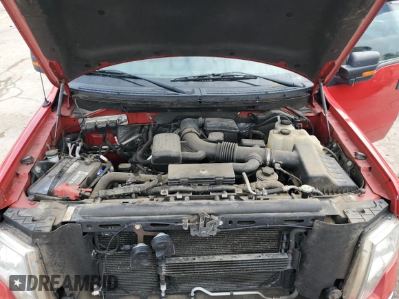 2010 Ford F-150 XL with VIN 1FTFX1EV3AKB46835, listed as a Copart auction lot 58845975 with Not provided miles and Salvage title. Bid and sale history available at DreamBid. Image 11.