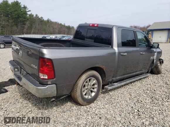 2013 Ram 1500 SLT with VIN 1C6RR7LG7DS616780, listed as a Copart auction lot 53658045 with 177,524 mi miles and Salvage title. Bid and sale history available at DreamBid. Image 3.
