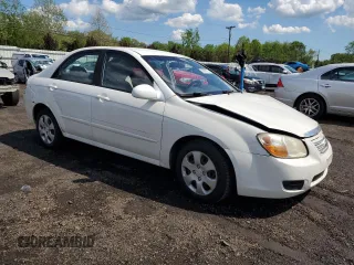 2007 Kia Spectra EX z VIN KNAFE122275474185, wystawiony jako Copart lot #55979575 z przebiegiem 122 776 mil mil oraz Szkody całkowita. Historia ofert i sprzedaży dostępna na DreamBid. Obrazek 4.