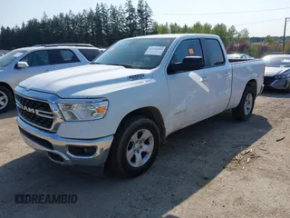 2022 Ram 1500 Big Horn with VIN 1C6RREBT5NN273048, listed as a IAAI auction lot 42229009 with 58,448 mi miles and . Bid and sale history available at DreamBid. Image 2.