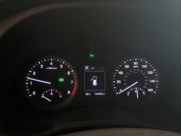 2018 Hyundai Tucson SEL with VIN KM8J3CA41JU713882, listed as a Copart auction lot 56280825 with 140,463 mi miles and Salvage title. Bid and sale history available at DreamBid. Image 9.