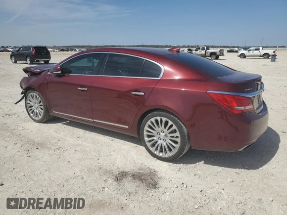 2015 Buick LaCrosse Premium II with VIN 1G4GF5G36FF253576, listed as a Copart auction lot 48035405 with 125,285 mi miles and Salvage Title. Bid and sale history available at DreamBid. Image 2.