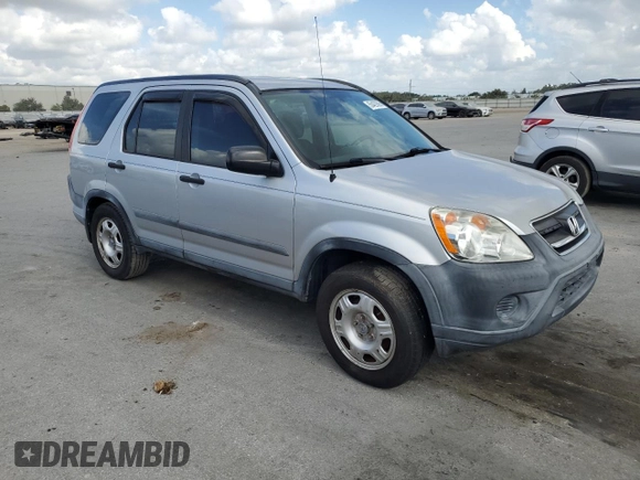 2006 Honda CR-V LX with VIN SHSRD68506U409021, listed as a Copart auction lot 55429395 with 158,406 mi miles and Clean Title. Bid and sale history available at DreamBid. Image 4.