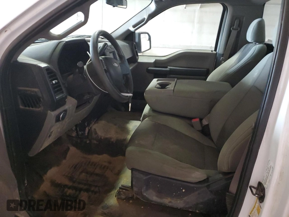 2016 Ford F-150 XL with VIN 1FTMF1C83GKE48979, listed as a Copart auction lot 47498725 with 96,421 mi miles and Salvage Title. Bid and sale history available at DreamBid. Image 7.