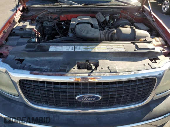 1999 Ford F-150 with VIN 1FTRX07W2XKC24186, listed as a Copart auction lot 74553294 with Not provided miles and Salvage title. Bid and sale history available at DreamBid. Image 11.