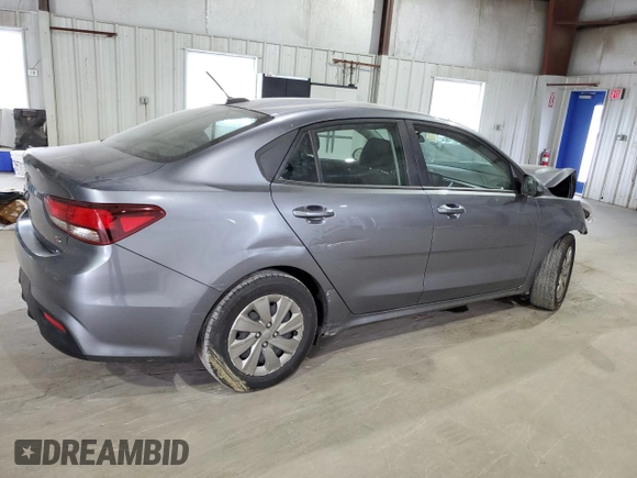 2019 Kia Rio S with VIN 3KPA24AB2KE208414, listed as a Copart auction lot 59121614 with 110,688 mi miles and Salvage Title. Bid and sale history available at carsss.com. Image 3.