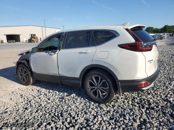 2021 Honda CR-V EX-L with VIN 5J6RW1H82ML008198, listed as a Copart auction lot 49680595 with 60,688 mi miles and Salvage Title. Bid and sale history available at carsss.com. Image 2.