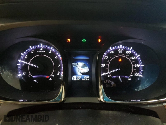 2014 Toyota Avalon Limited with VIN 4T1BK1EB7EU105830, listed as a Copart auction lot 88096505 with 106,626 mi miles and Salvage Title. Bid and sale history available at carsss.com. Image 9.