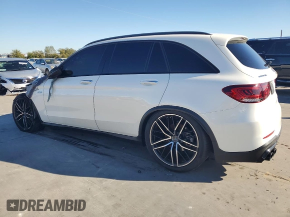 2020 Mercedes-Benz GLC with VIN WDC0G6EB9LF739694, listed as a Copart auction lot 81507014 with 0 mi miles and Non Repairable. Bid and sale history available at carsss.com. Image 2.