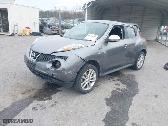 2013 Nissan Juke S with VIN JN8AF5MV4DT226928, listed as a IAAI auction lot 41754280 with 1 mi miles. Bid and sale history available at carsss.com. Image 2.