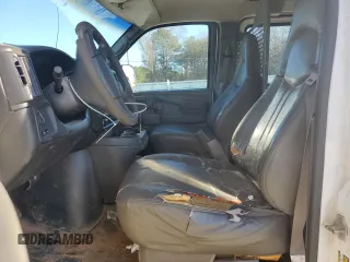 2004 Chevrolet Express Cargo Van with VIN 1GCGG25U341191561, listed as a Copart auction lot 43657715 with 351,423 mi miles and Salvage Title. Bid and sale history available at carsss.com. Image 7.
