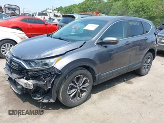 2021 Honda CR-V EX with VIN 5J6RW2H53ML020565, listed as a IAAI auction lot 42396639 with 9,466 mi miles and . Bid and sale history available at DreamBid. Image 2.