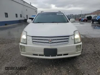 2008 Cadillac SRX with VIN 1GYEE63A280100878, listed as a Copart auction lot 43991375 with 157,092 mi miles and Salvage Title. Bid and sale history available at carsss.com. Image 5.