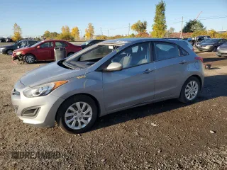 2014 Hyundai Elantra GT GL with VIN KMHD25LH7EU222105, listed as a Copart auction lot 76666794 with 124,535 mi miles and Salvage Title. Bid and sale history available at carsss.com. Image 1.