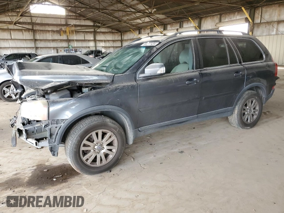 2008 Volvo XC90 I6 with VIN YV4CY982081437533, listed as a Copart auction lot 80211434 with 0 mi miles and Salvage Title. Bid and sale history available at carsss.com. Image 1.