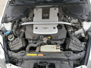 2008 Nissan 350Z Enthusiast with VIN JN1BZ34E88M752591, listed as a Copart auction lot 43454145 with 109,662 mi miles and Salvage Title. Bid and sale history available at carsss.com. Image 11.
