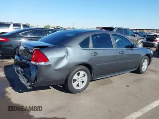 2011 Chevrolet Impala LT Fleet with VIN 2G1WG5EK3B1243637, listed as a IAAI auction lot 42597593 with 174,440 mi miles and . Bid and sale history available at DreamBid. Image 4.