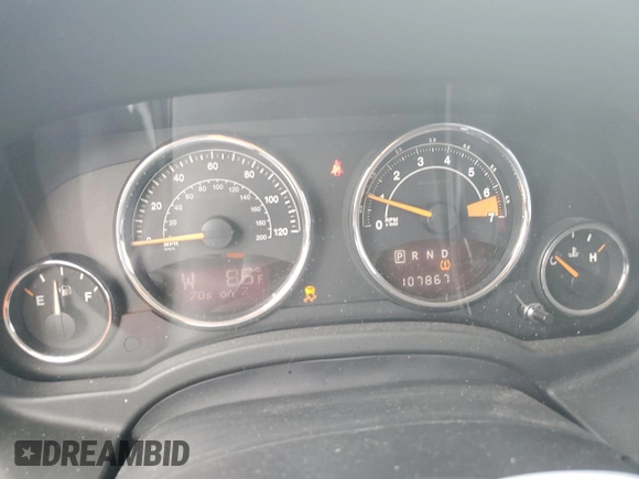 2014 Jeep Patriot Limited with VIN 1C4NJRCB7ED801688, listed as a Copart auction lot 55704485 with 107,867 mi miles and Salvage title. Bid and sale history available at DreamBid. Image 9.